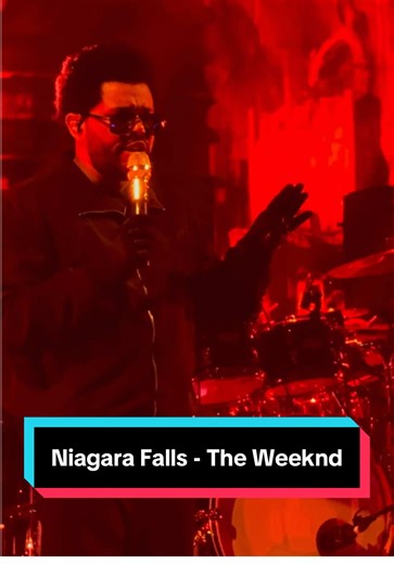 The Weeknd's Live Performance of 'Niagara Falls' in NYC