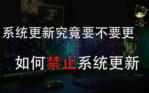 (最新)系统更新究竟要不要更？如何关闭更新——一个视频说清楚系统更新这些事