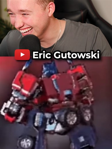 Optimus in his Prime...Full Video on YouTube! #ericgutowski #fyp #connerweregonnabefamous #fypシ゚viral #comedy
