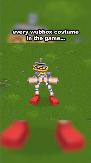 every wubbox costume in msm.. 😳 🔥 #mysingingmonsters