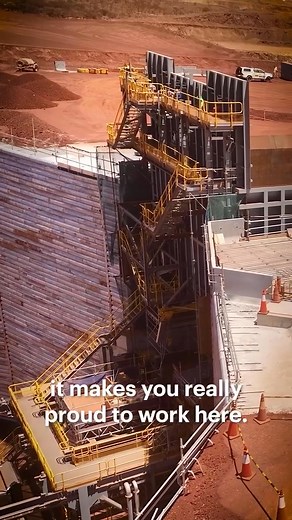 📈 Project Update: Western Ridge Crusher | Newman, Western Australia. Our Western Ridge Crusher Project is now more than 75% complete and is scheduled for first ore next year. Once finished, it will support the production of up to 20 million tonnes of high-grade iron ore each year, helping to power steelmaking around the world. Elizabeth has been part of the project since day one and said watching it come to life has been incredibly rewarding, and she knows it will deliver lasting benefits for N