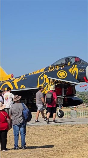 🇸🇦✈️ RSAF Eurofighter Typhoon – Special Livery at Athens Flying Week 2025