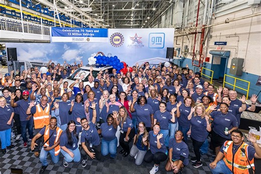 GM Arlington Marks 70 Years & 13 Millionth Vehicle Milestone