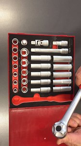27 Piece 1/2 Inch Drive Set in Foam Storage Tray CLICK THE LINK BELOW TO BUY IN STORE NOW https://www.tengtoolsusa.com/27-piece-1-2-inch-drive-socket-set.html | Teng Tools USA