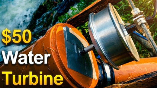 Real world test results from a $50 portable water turbine