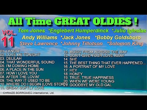 Vol. 11 All Time GREAT OLDIES - (with Lyrics)