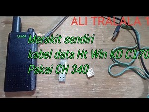 How to assemble the HT WLN KD C170 C160 data cable @alitralala1460
