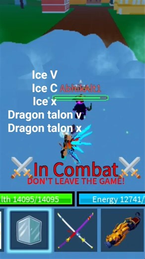 Best ice and dragon talon combo