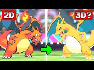 Is It Possible To Remake Pokémon 2D Sprites Animation In 3D ?