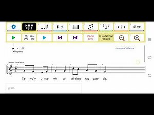 Tayo'y Magsaya - MAPEH - Music Lesson for Children with Metronome