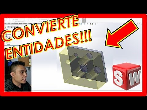 🔴 SOLIDWORKS 13 - Convert Entities