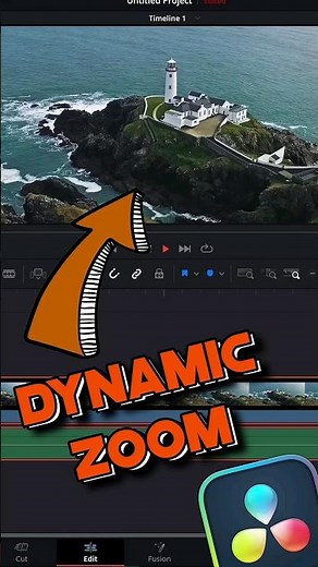 Dynamic Zoom - DaVinci Resolve