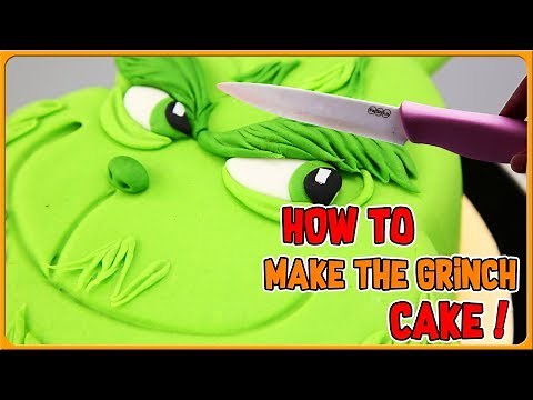 Christmas Cake | The Grinch | Grinch | Cake Recipes| Amazing Cake Decoration