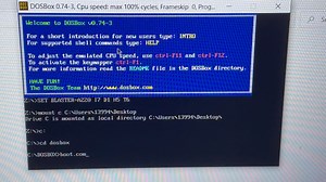 成功在dosbox中启动Linux内核