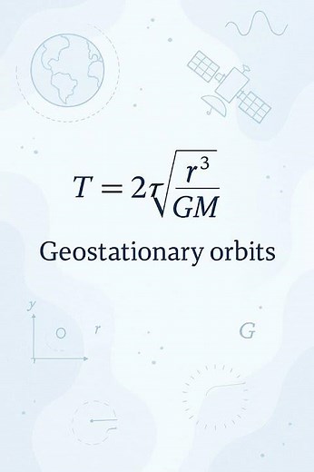 Geostationary Orbits Explained! 🔬 #Shorts