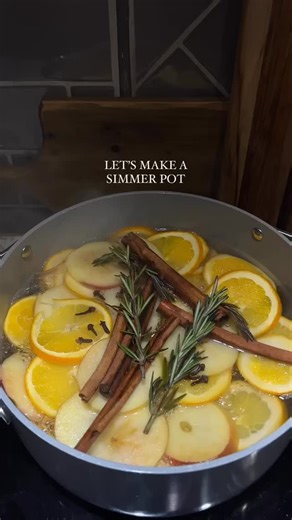 Bringing a little JROC Construction comfort home this holiday season ❄️✨ A stovetop simmer pot is the easiest way to fill your house with warm, festive winter magic! Simmer Pot Recipe: • Apples • Oranges • Rosemary • Cinnamon sticks • Spritz of vanilla Add everything to a pot, cover with water, and let it gently simmer. Top with water as needed — and enjoy those cozy holiday vibes all day long! | JROC Construction