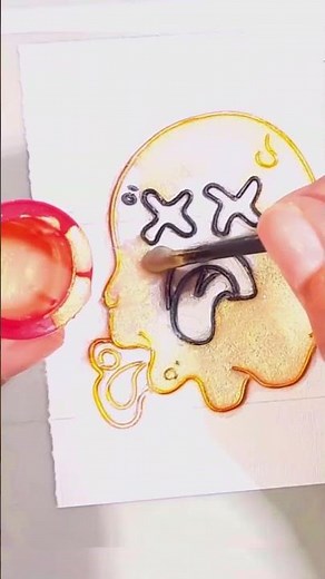 I Made Adorable DIY Ghost Keychain 👻🥰