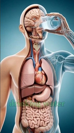What Happens When You Drink Water? | Hydration Benefits for Body &Brain#DrinkWater#science