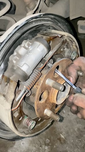 Toyota Aqua Rear Drum brake Service | Usama Khaliq
