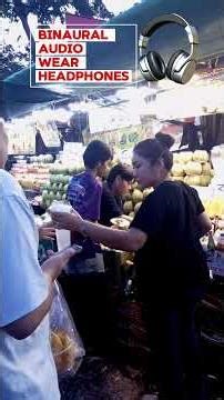 Fresh Coconut in Bangkok 🥥 | 3D Binaural Audio 🎧 #siamvibequest #bangkoktravel #bangkok
