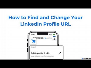 How to Find and Change Your LinkedIn Profile URL | Find LinkedIn Profile URL |Customize LinkedIn URL