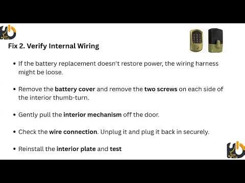 How To Fix Schlage Lock BE489WB Not Working - Reset, Battery & Troubleshooting