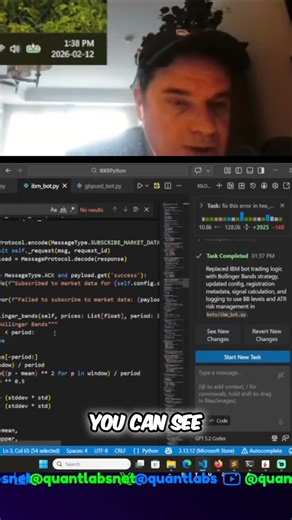 Bryan Downing on Instagram: "Flawless setup! No server changes needed. Python TWS + Redis = easy message relay to Interactive Brokers TWS. #Python #Redis #InteractiveBrokers #TWS #Trading #AlgoTrading #TechSetup #Brokerage"