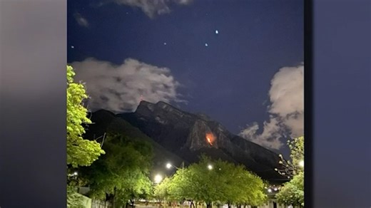 Incendio en Cerro de la Silla pudo ser provocado: Protección Civil Nuevo León