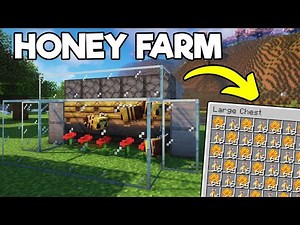 The BEST Honey Farm in Minecraft 1.21 | EASY 1.21 AUTOMATIC HONEY FARM TUTORIAL
