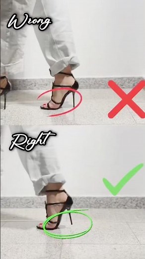 How To Walk In Heels Like A Pro 👠✨ #heels #highheels #shorts#ootd #fashion