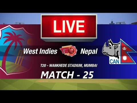 🛑LIVE- WEST INDIES vs NEPAL🛑T20 WORLD CUP 2026🛑WI vs NEP🛑CRICKET 26 GAMEPLAY🛑LIVE MATCH STREAMING🏏