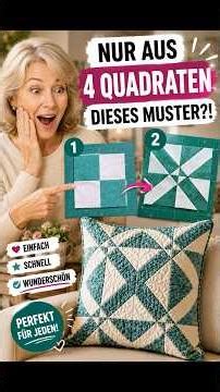 #quilted #tutorial #handmade #diy #sewing #patchwork #nähen