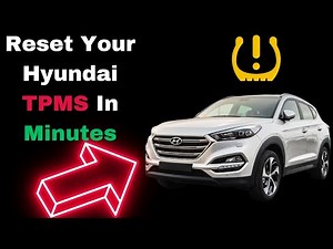 Vier Methoden zum Zurücksetzen der TPMS-Drucksensoranzeige an einem Hyundai.