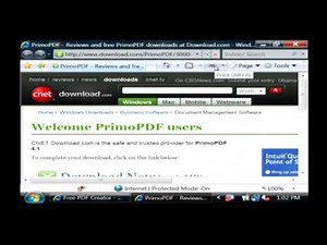 Computer & Internet Technology : How to Make a Web Site a PDF