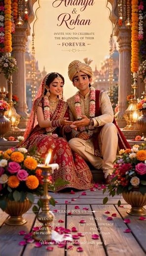 How to Make Viral 3D Wedding Invitation Video with AI