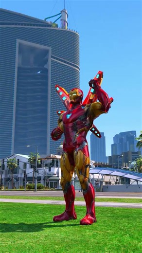 GTA -V Hulk ko pakad lia bhoot #shorts #gta5 #gta #hulk #ironman #magnetgamer #funnyvideos