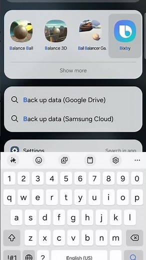 i signed in to enable bixby and bixby settings