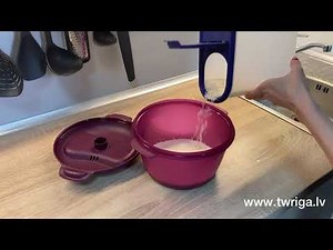 How to cook rice in a Tupperware EASYRICE rice cooker?