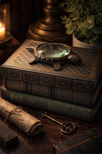 Vintage Turtle Magnifying Glass Paperweight, Cast Iron Turtle Decor, Dark Academia Desk Accessory, Library Office Decor, Unique Gift - Etsy