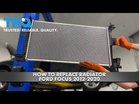 How to Replace Radiator 2012-2020 Ford Focus