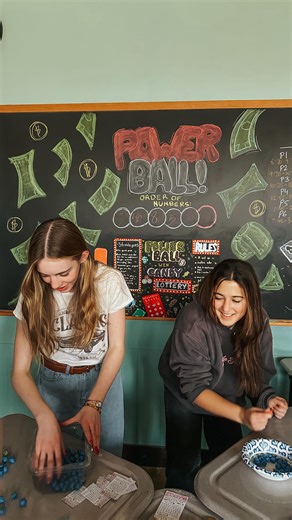Yes, this is what our math classroom looked like this week for our 9th grade block of probability and combinatorics! Over these last few weeks, our students have engaged with ideas that help us understand patterns, chance, and the many ways we can make sense of uncertainty in everyday life. After working through a variety of activities such as practice problems, real-life puzzles, quizzes, and hands-on projects, their learning culminated with a fun afternoon for their fellow high schoolers as th