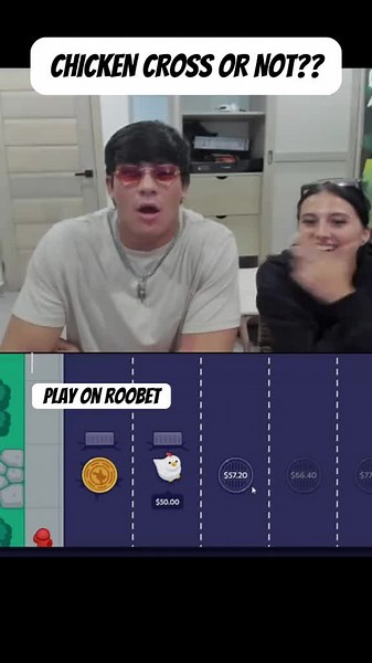 croosss chickeen 🐥#roobet #chicken #togi #stevewilldoit c | chickens