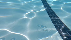 Underwater Swimming in a Pool