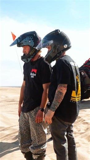 Adrian on Instagram: "Full Sends! Tag drivers #Glamis #reels #glamissanddunes #prerunner #fypシ"