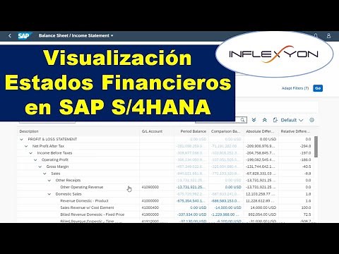 ¿Cómo Visualizar Estados Financieros en SAP S/4HANA? Video Demo Análisis financiero y de CxC