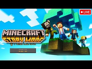 Minecraft Story Mode Full Episode Playthrough In 2025! (LIVE)