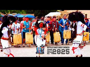 Ohkay Owingeh Buffalo Dance 2025 #indigenous #nativeamerican #newmexico #505
