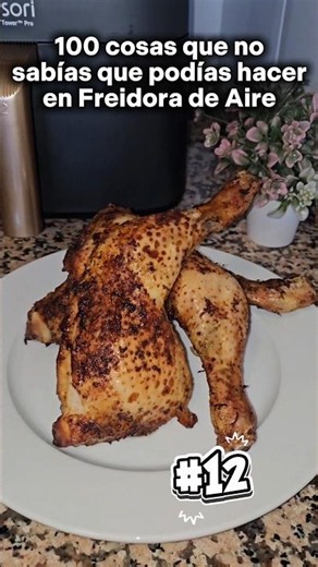 Air fryer chicken, tender and juicy! Recipe number 12 of 100 #airfryer #recipes