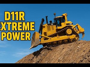 Caterpillar D11R Monster Dozer the Ruler of the Mine