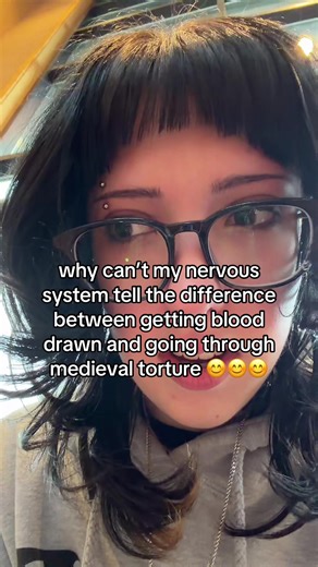 literally just felt like i was strapped down being tortured but it was just a blood draw like wtf bruh #anxiety #anxietydisorder #blooddraw #nervoussystem #fyp
